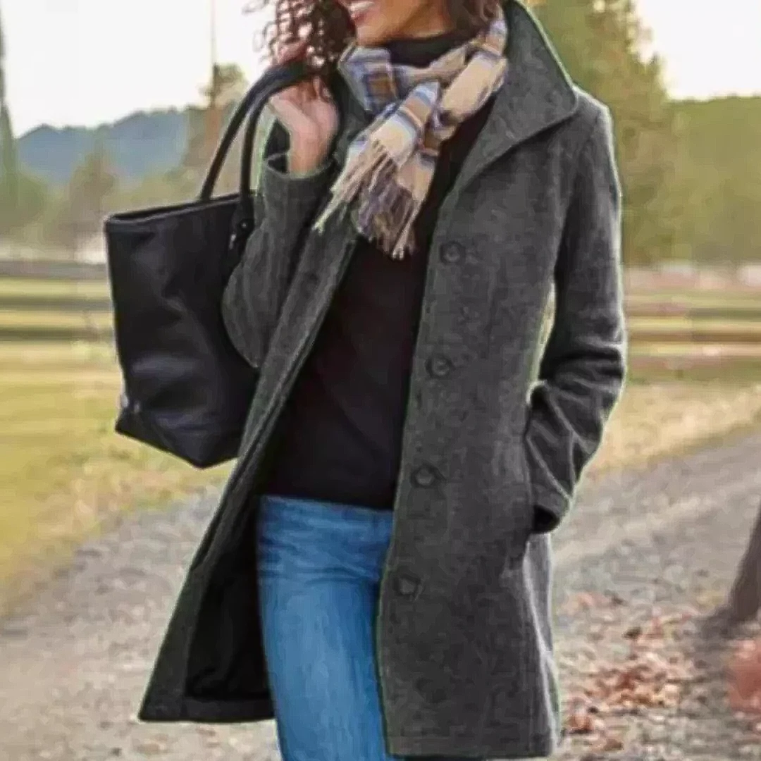 Mid-Length Coat Eleni