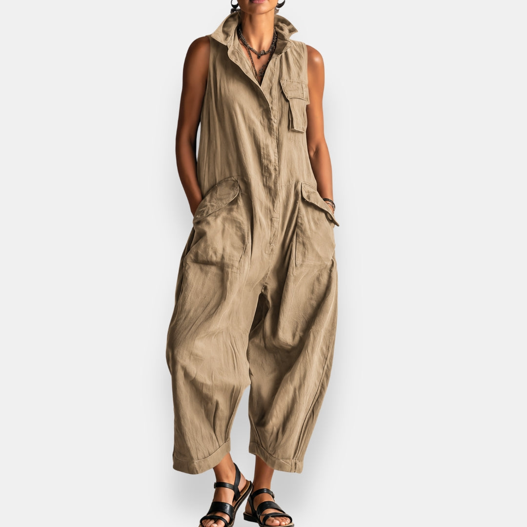 Brooke – Relaxed Sleeveless Jumpsuit