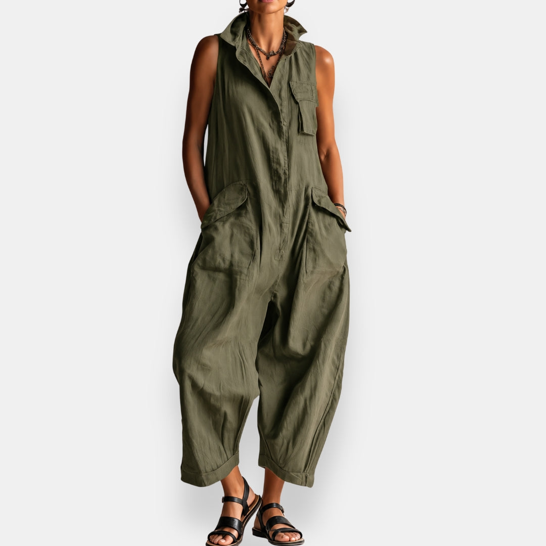 Brooke – Relaxed Sleeveless Jumpsuit
