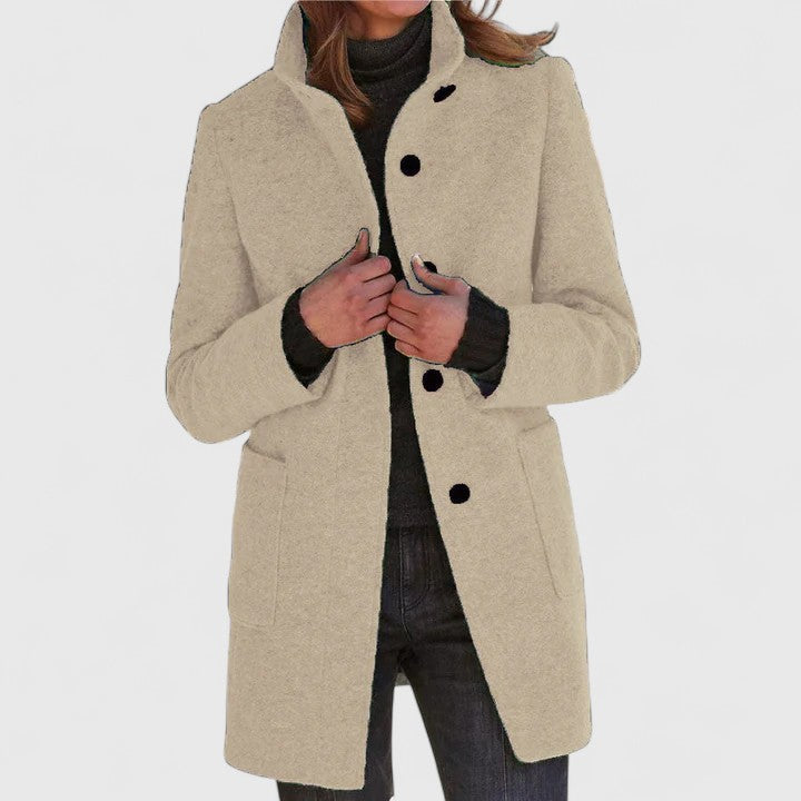 Wool Blend Coat Amelie