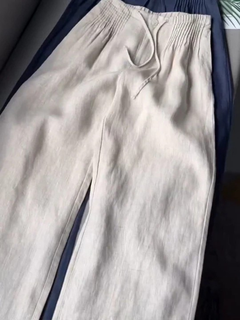Sienna Relaxed Wide-Leg Trousers