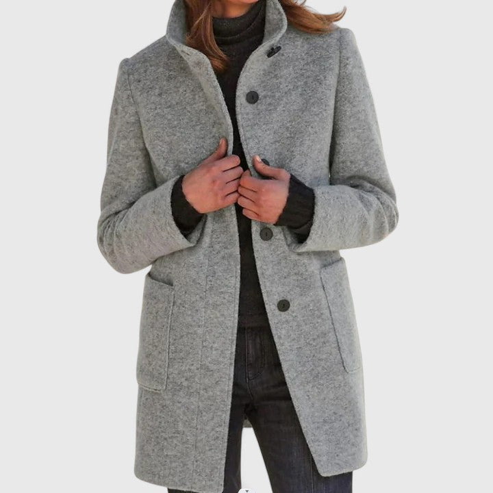 Wool Blend Coat Amelie