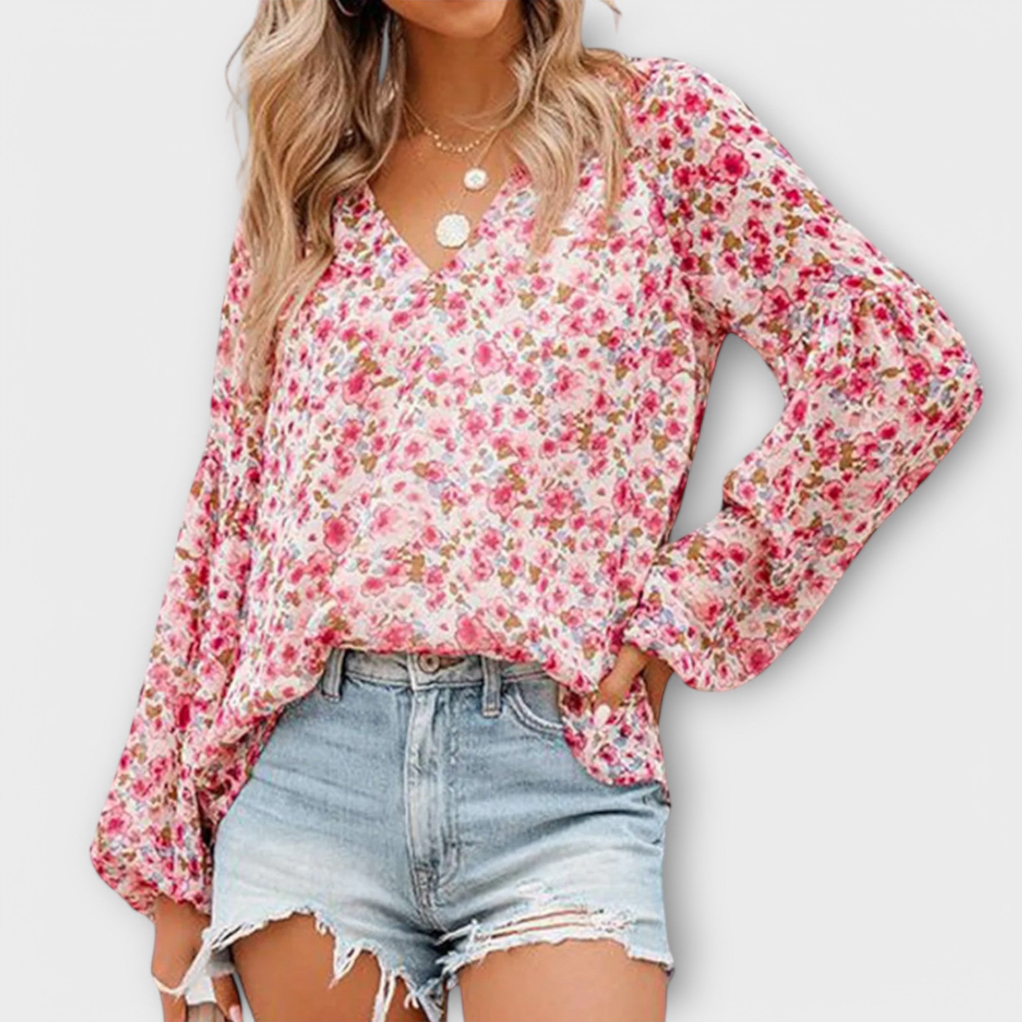 Remi - Long Sleeved Women's Blouse