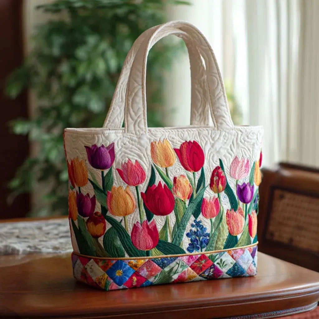 Tulip - Stylish Quilted Handbag