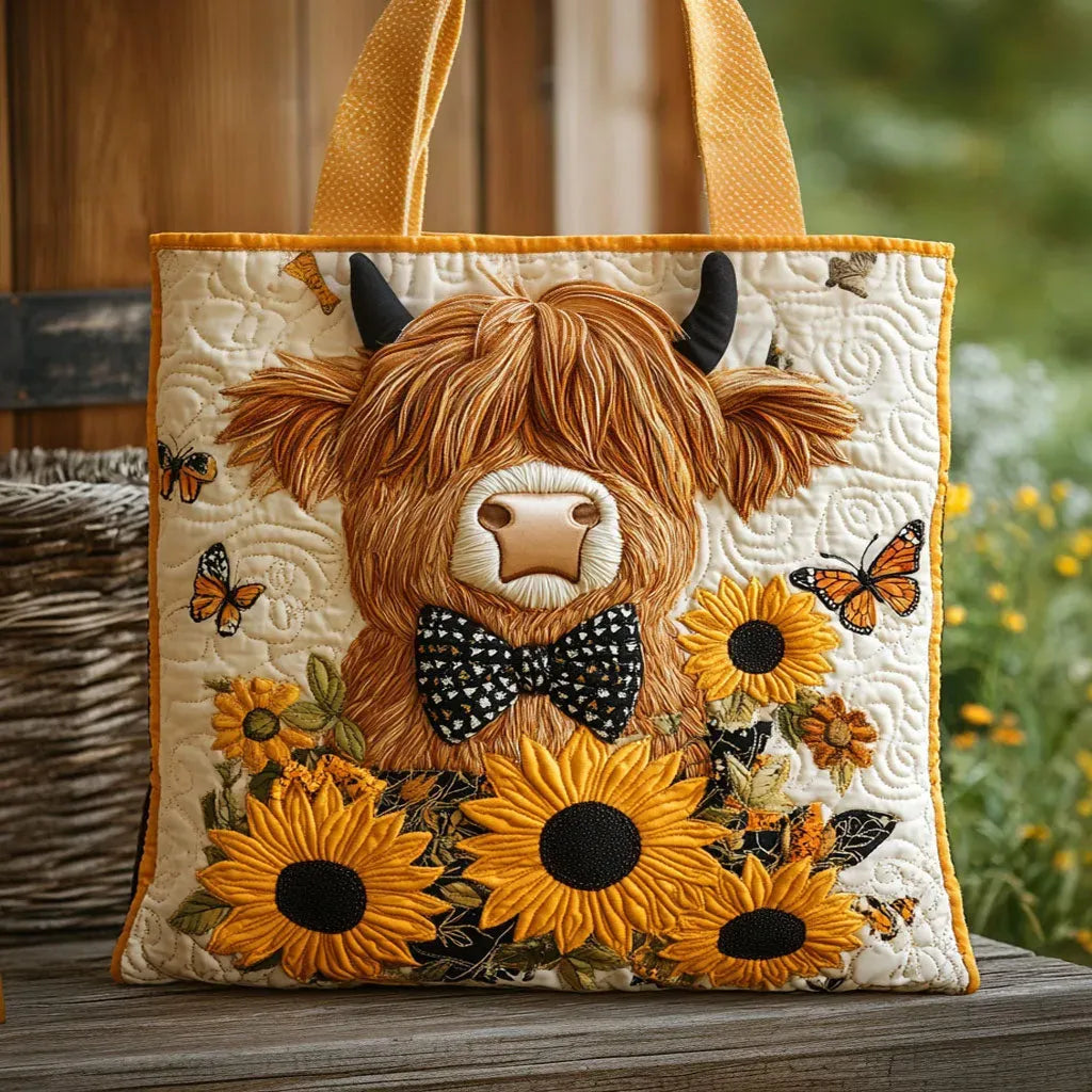 Papillon - Holiday Quilted Tote