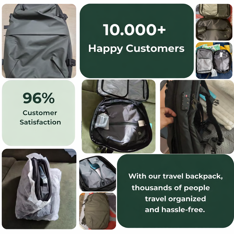 Travel Bag with FREE Vacuum Pump