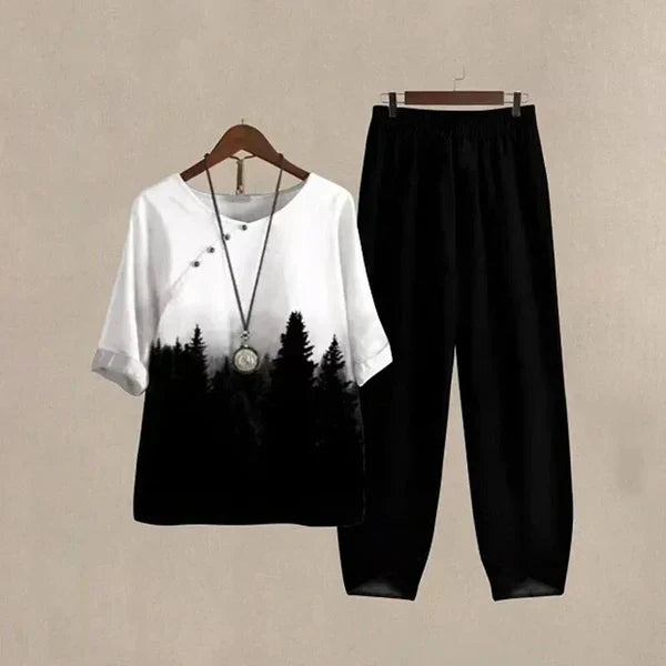 Elara | Effortless Shirt & Trouser Set