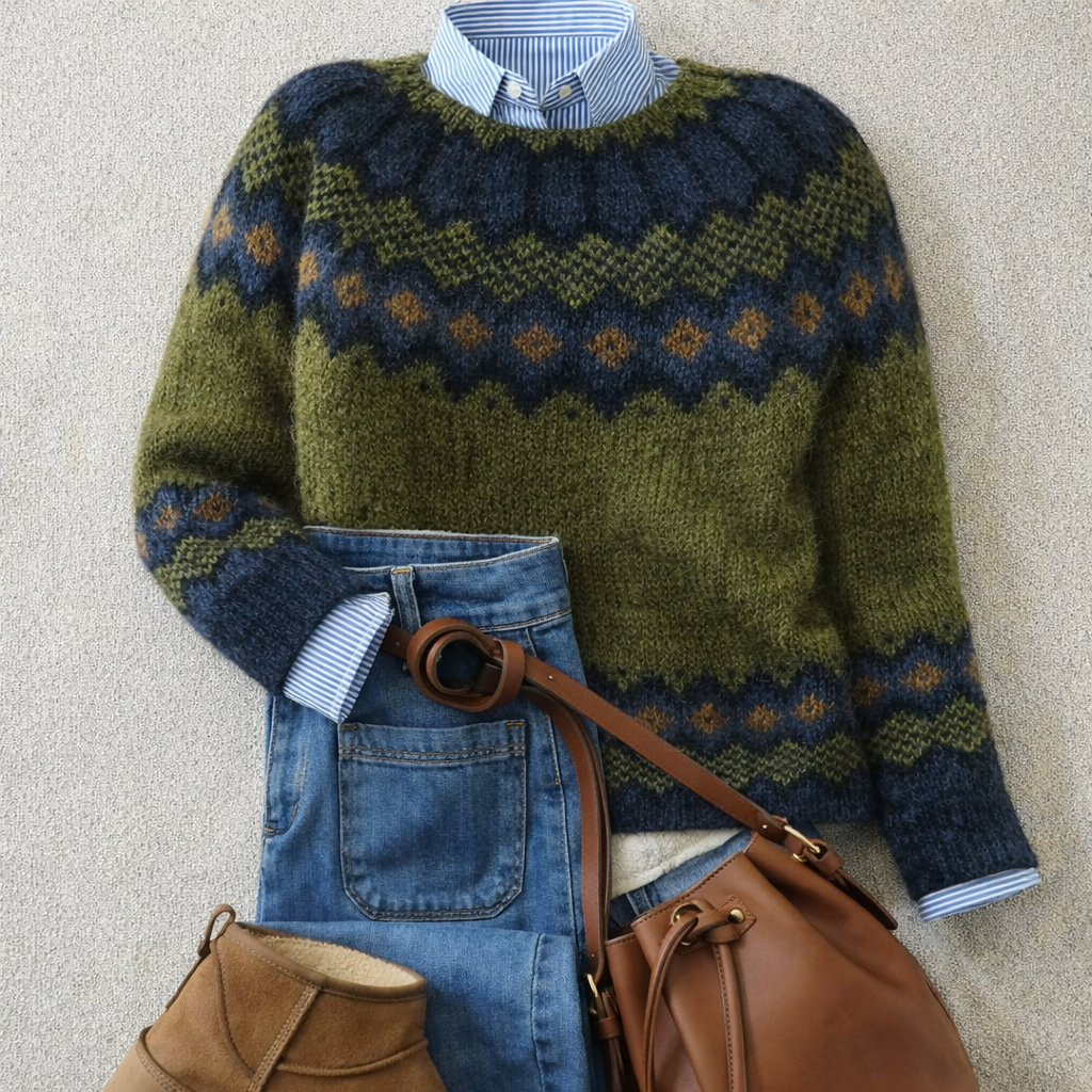 Ainsworth | Nordic Pattern Knit Jumper