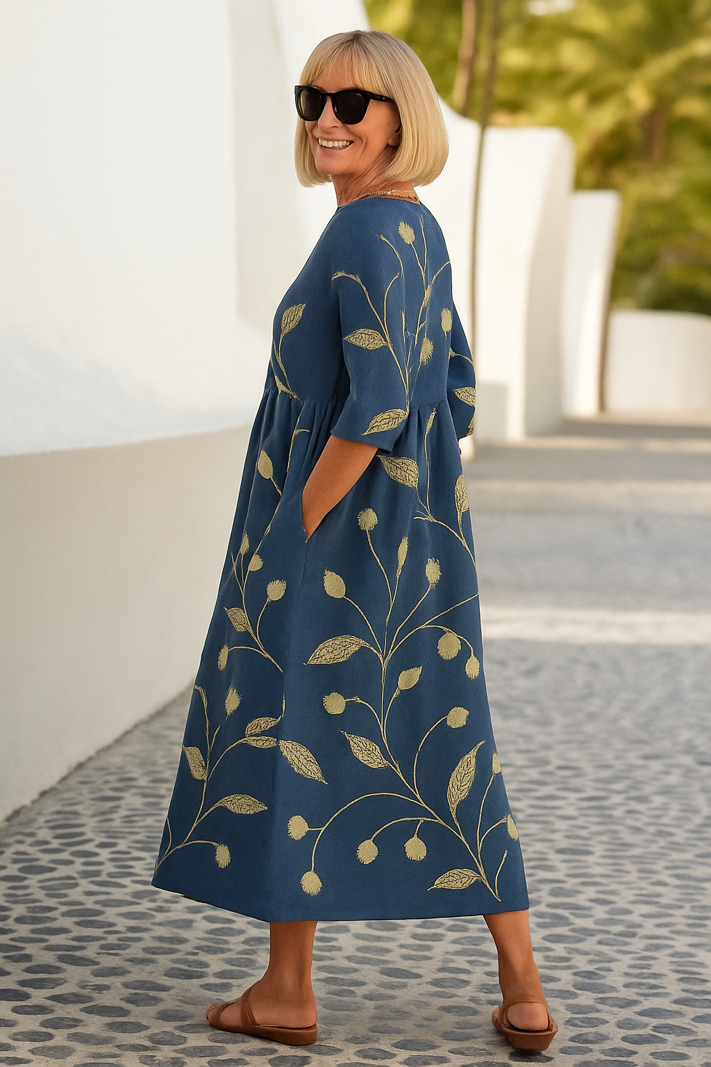 Elodie | Relaxed Everyday Midi Dress