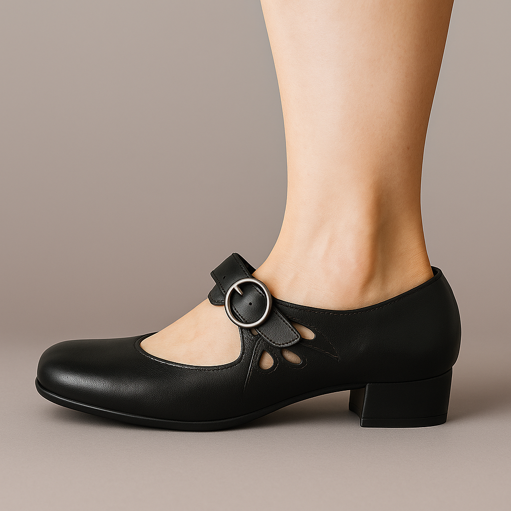 Denisa - Leather Orthopedic Sandals