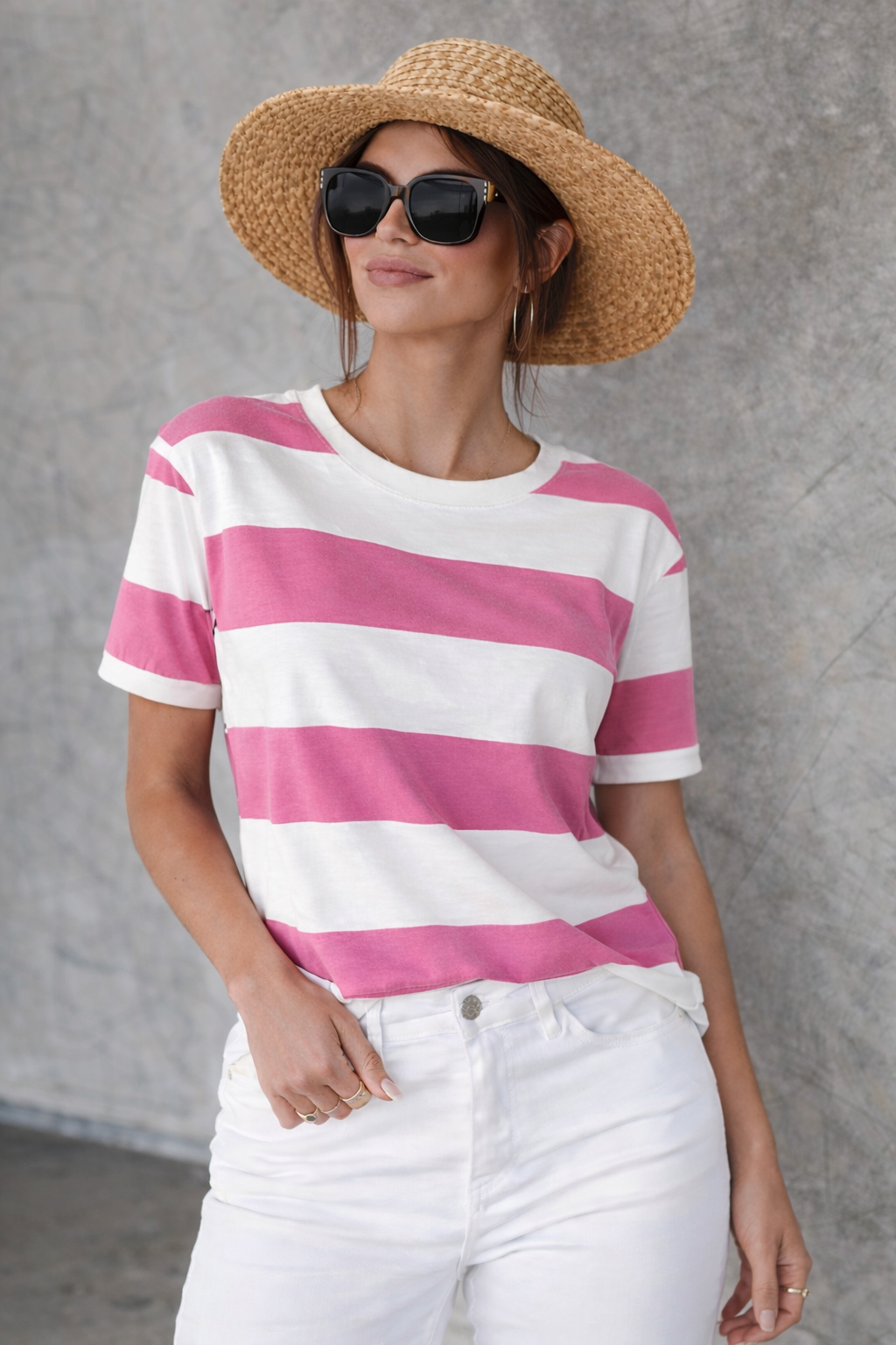Camille | Breton Stripe soft Tee