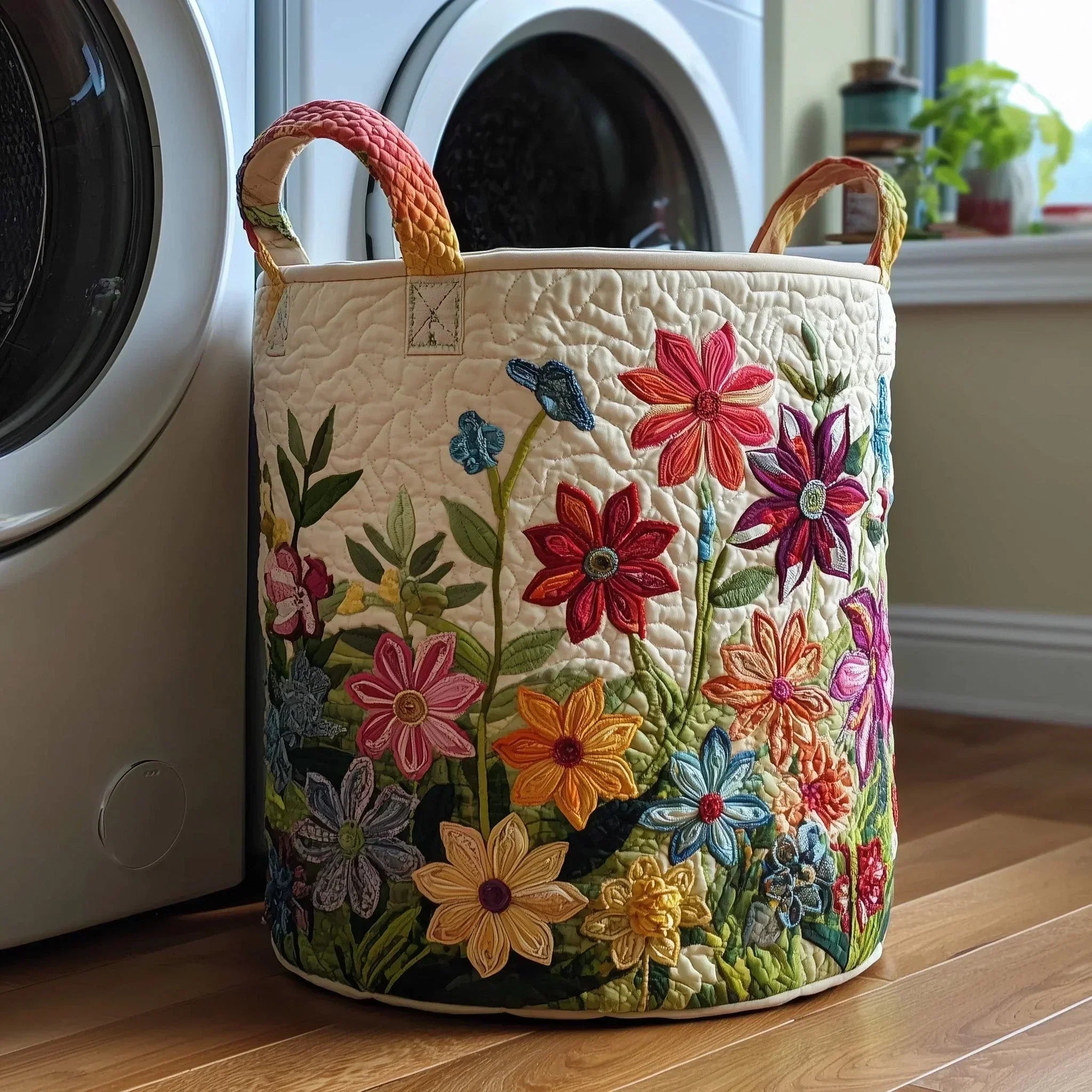 Elara | Quilted Decorative Storage Basket
