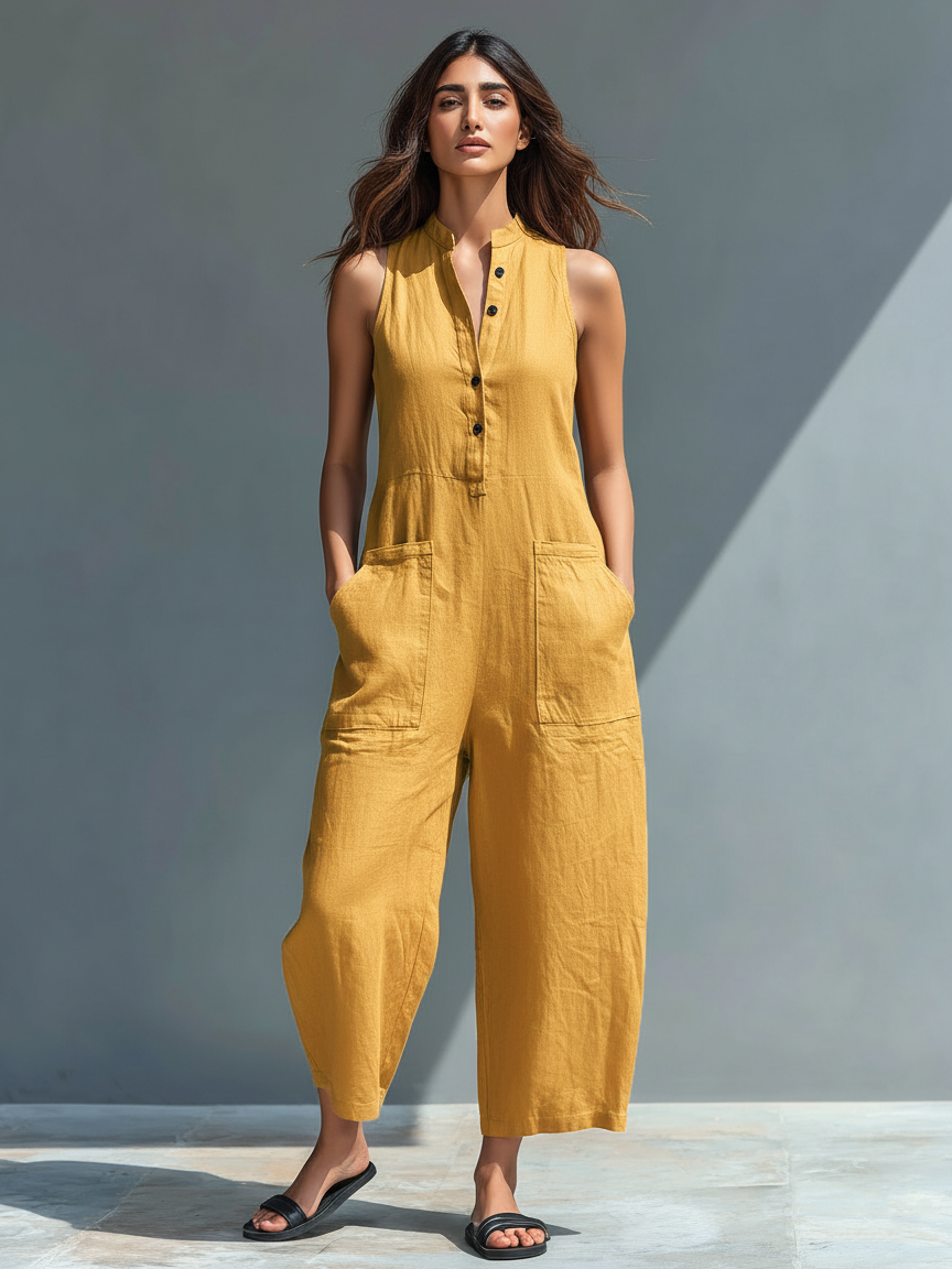 Lucinda - Elegant Strapless Jumpsuit