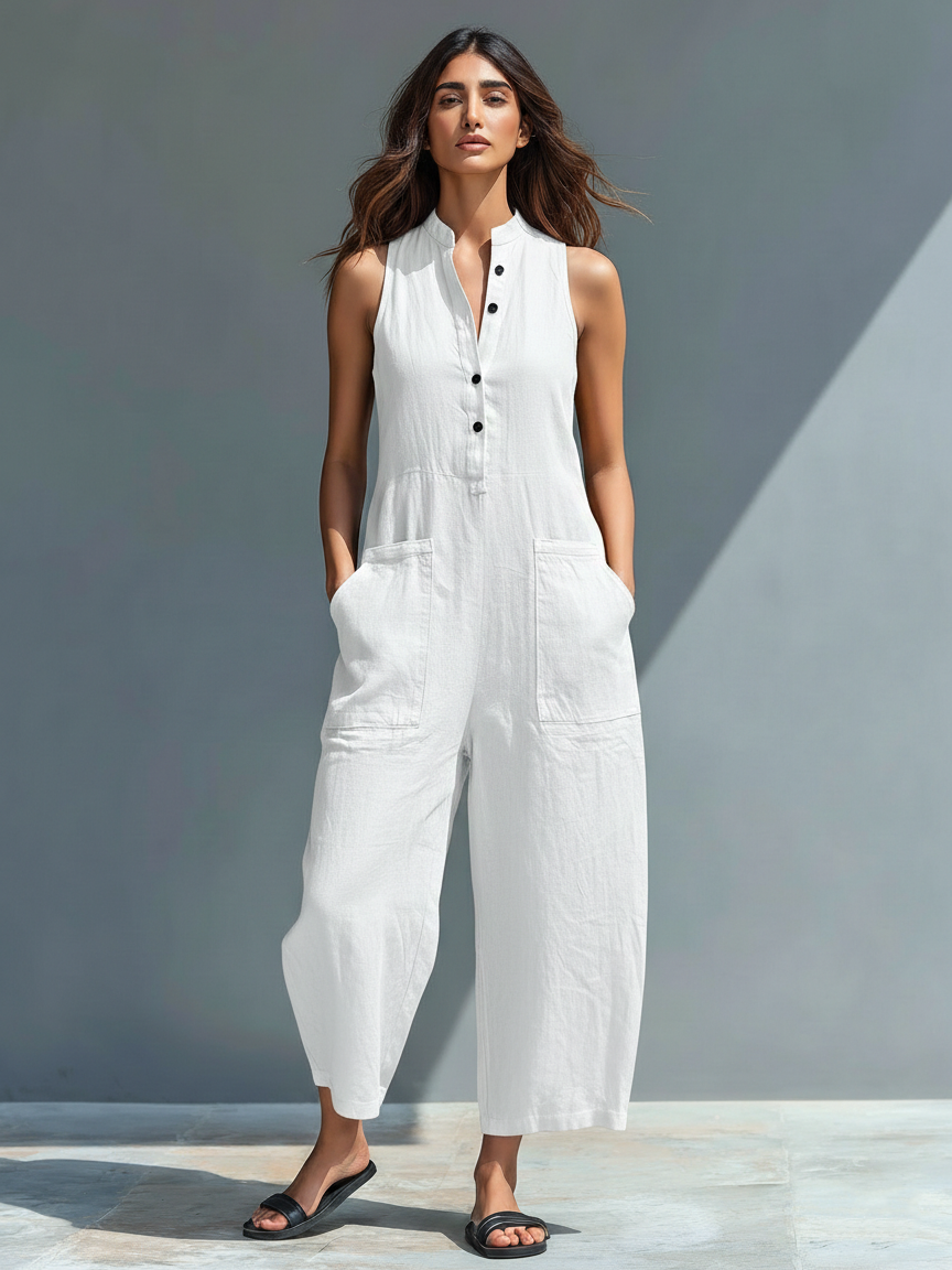 Lucinda - Elegant Strapless Jumpsuit