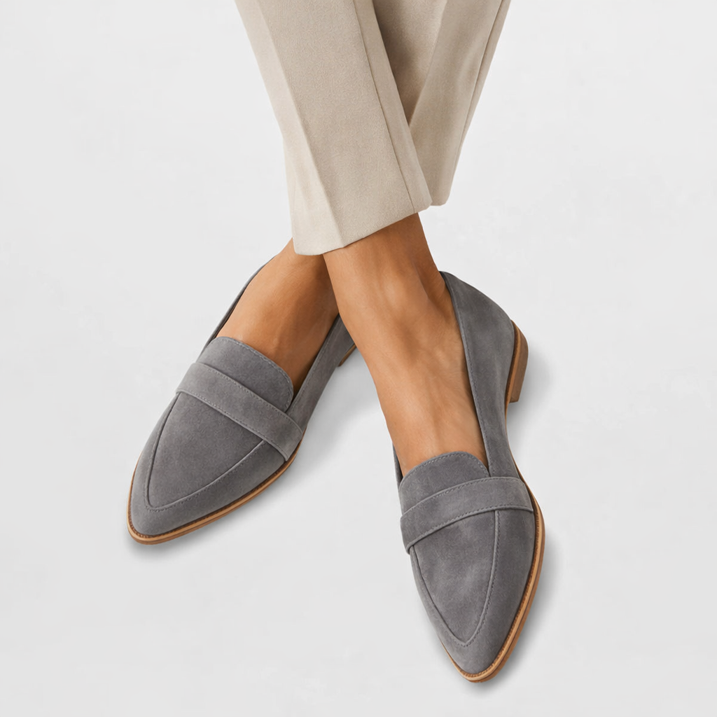Elegant Women's Orthopedic Soft Suede Loafers – Ideal Fit