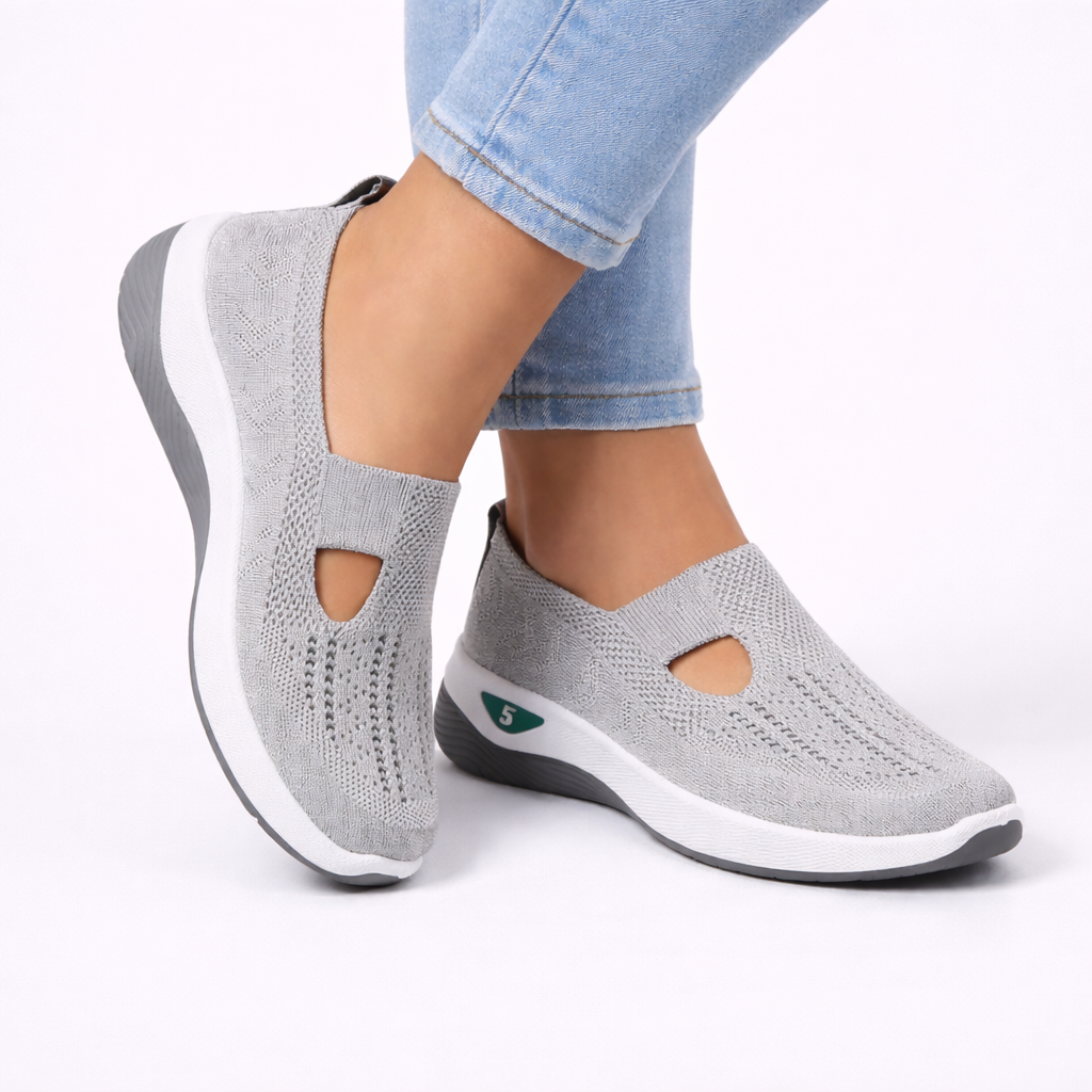 Women's Supportive Slip-On Orthopedic Shoes - Comfort for Everyday Wear
