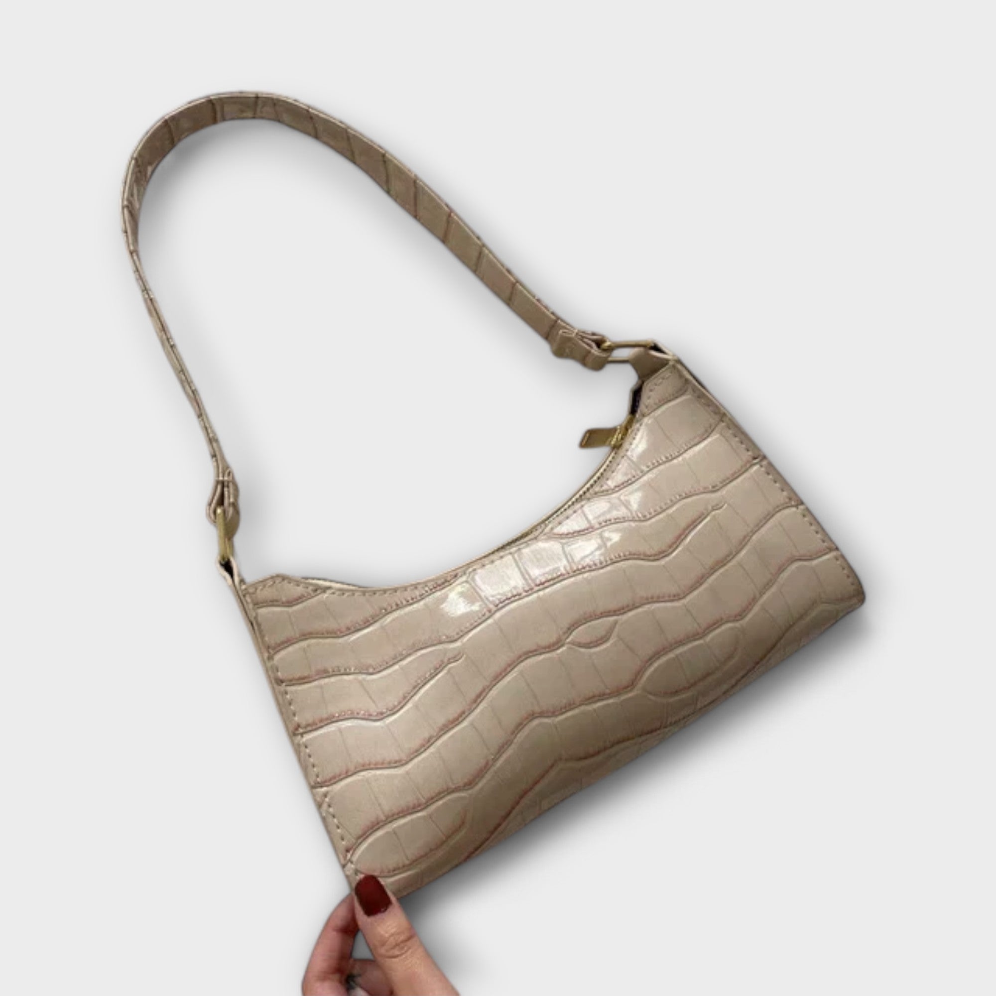 Viktorya - Glossy Leather Bag