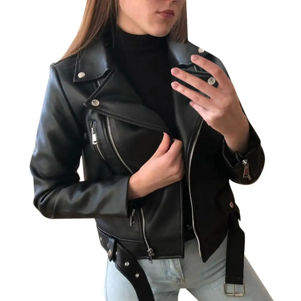 Faux Leather Jacket Nina