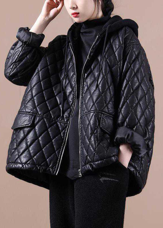 Quilted Leather Jacket Erena