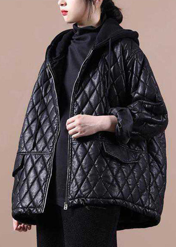 Quilted Leather Jacket Erena