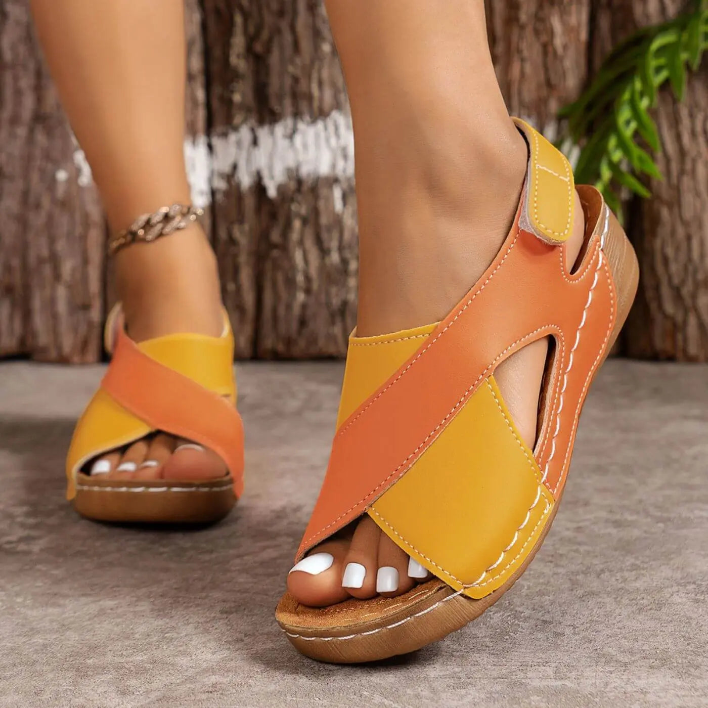 Nicole – Open-Toe Orthopedic Sandals