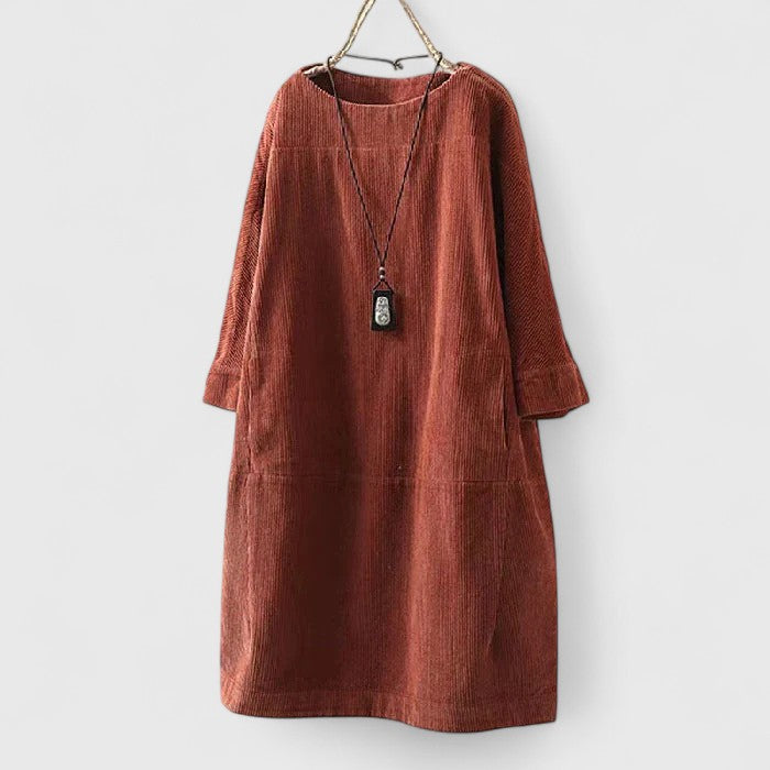 Lorra - Comfortable Midi Dress