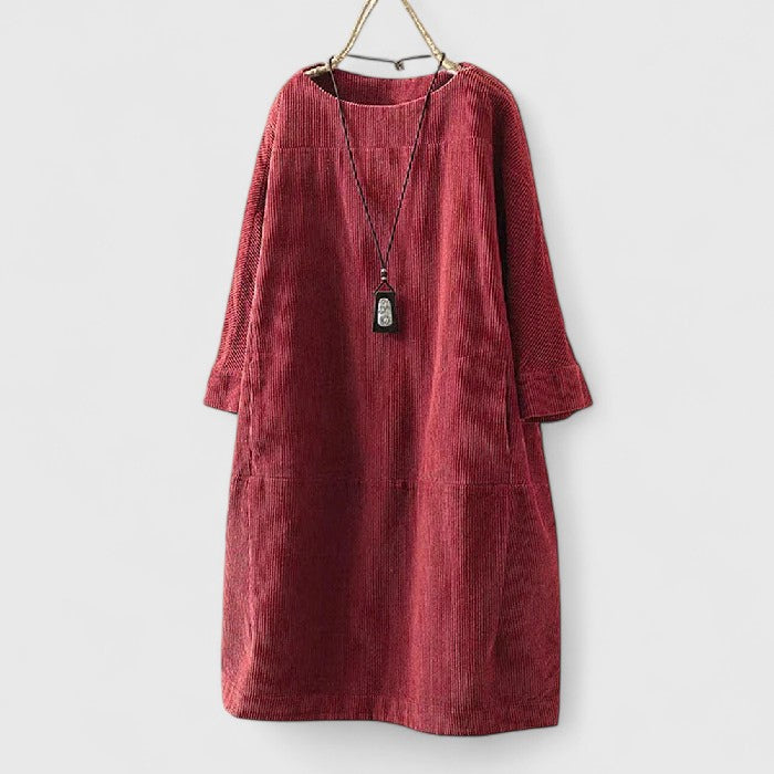 Lorra - Comfortable Midi Dress