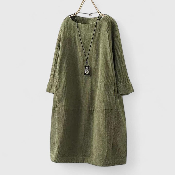 Lorra - Comfortable Midi Dress