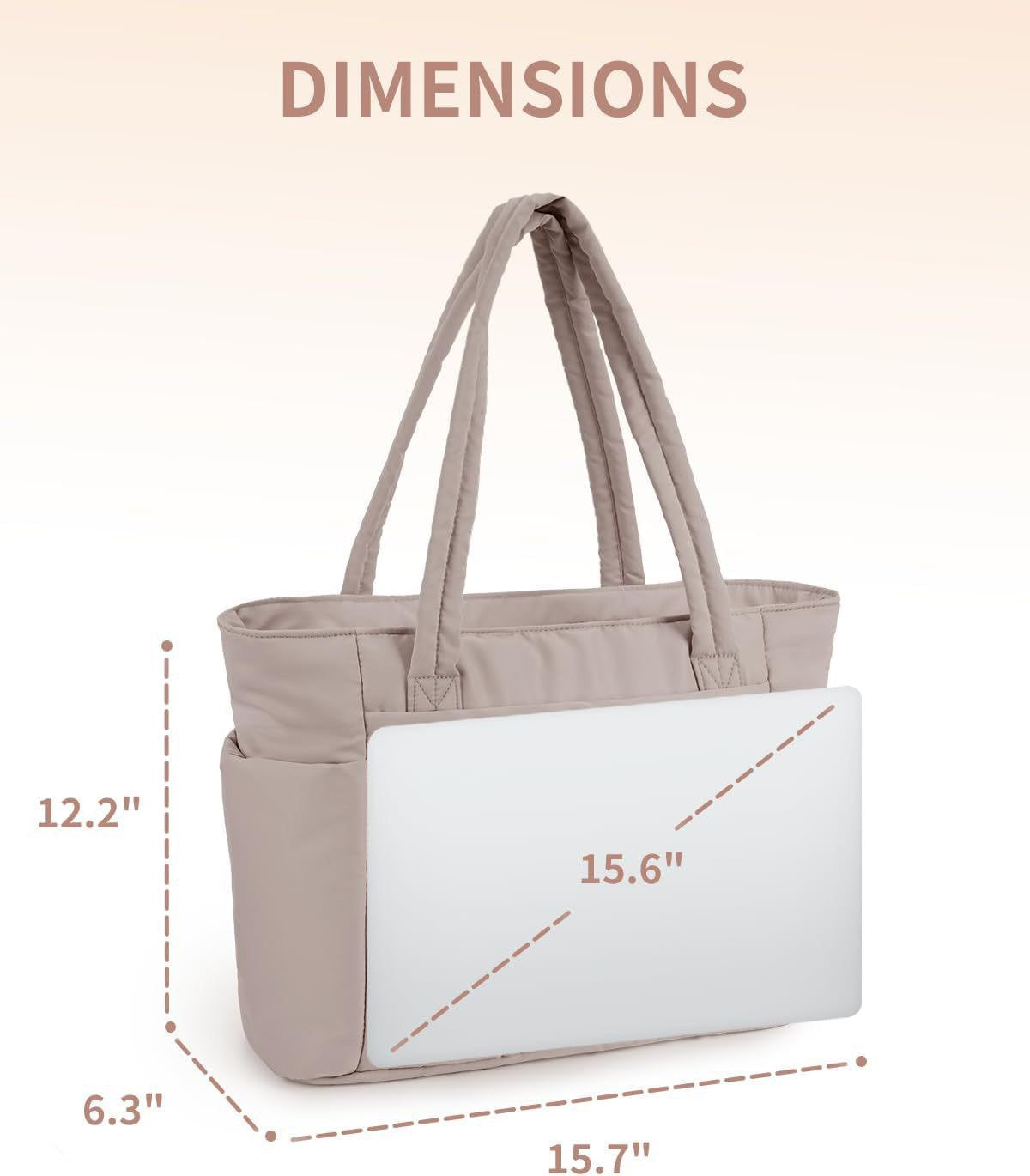HARPER – Quilted Large-Capacity Tote Bag