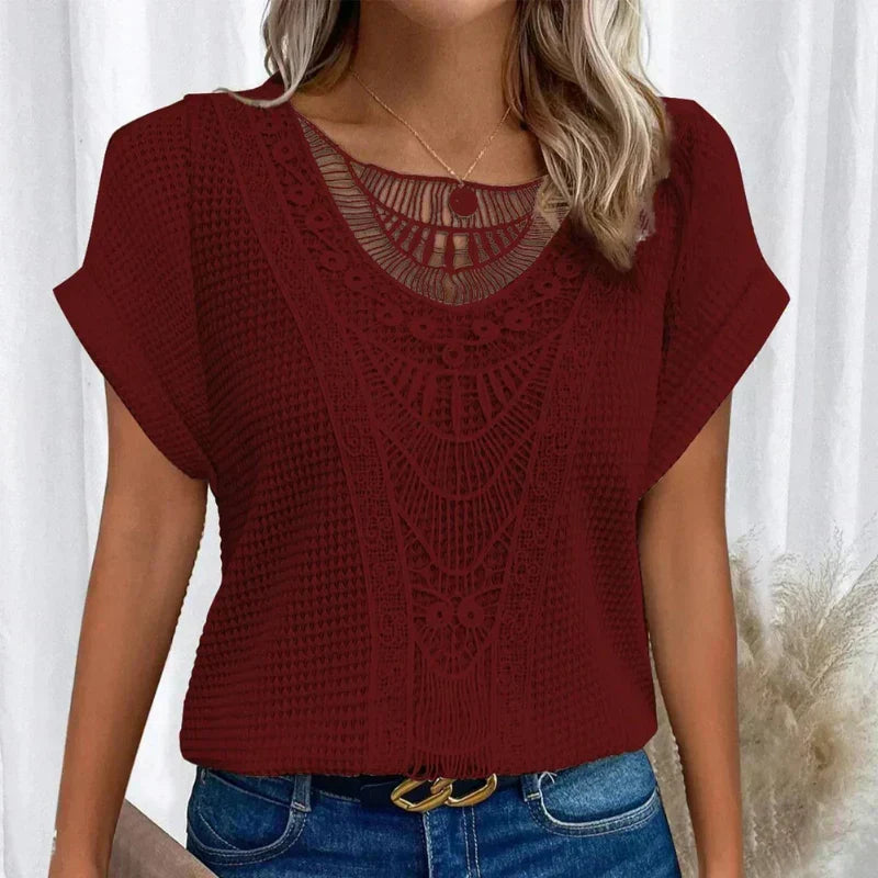 Avelisse | Bohemian Embroidered Blouse