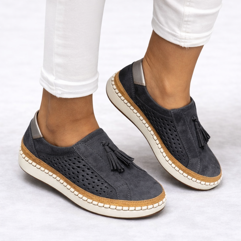 Women's Slip-On Orthopedic Comfort Shoes - Supportive Fit for All-Day Wear
