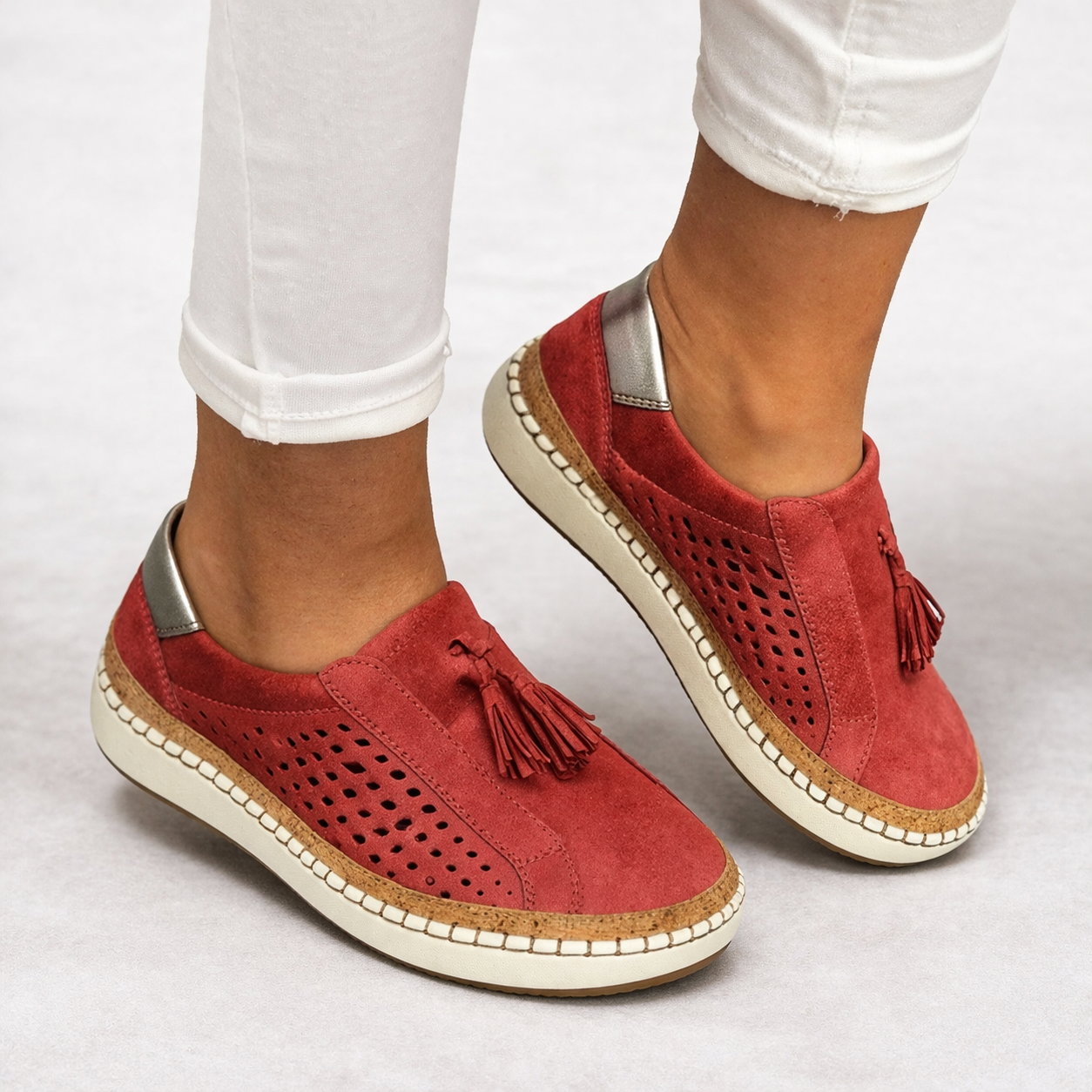 Women's Slip-On Orthopedic Comfort Shoes - Supportive Fit for All-Day Wear