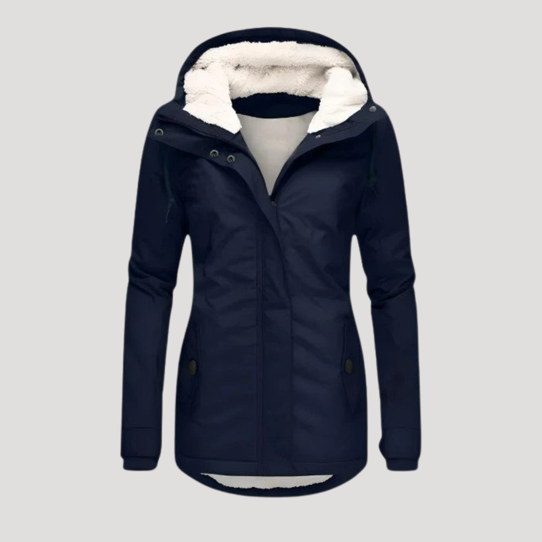 Seravia - Waterproof Winter Jacket with Hood