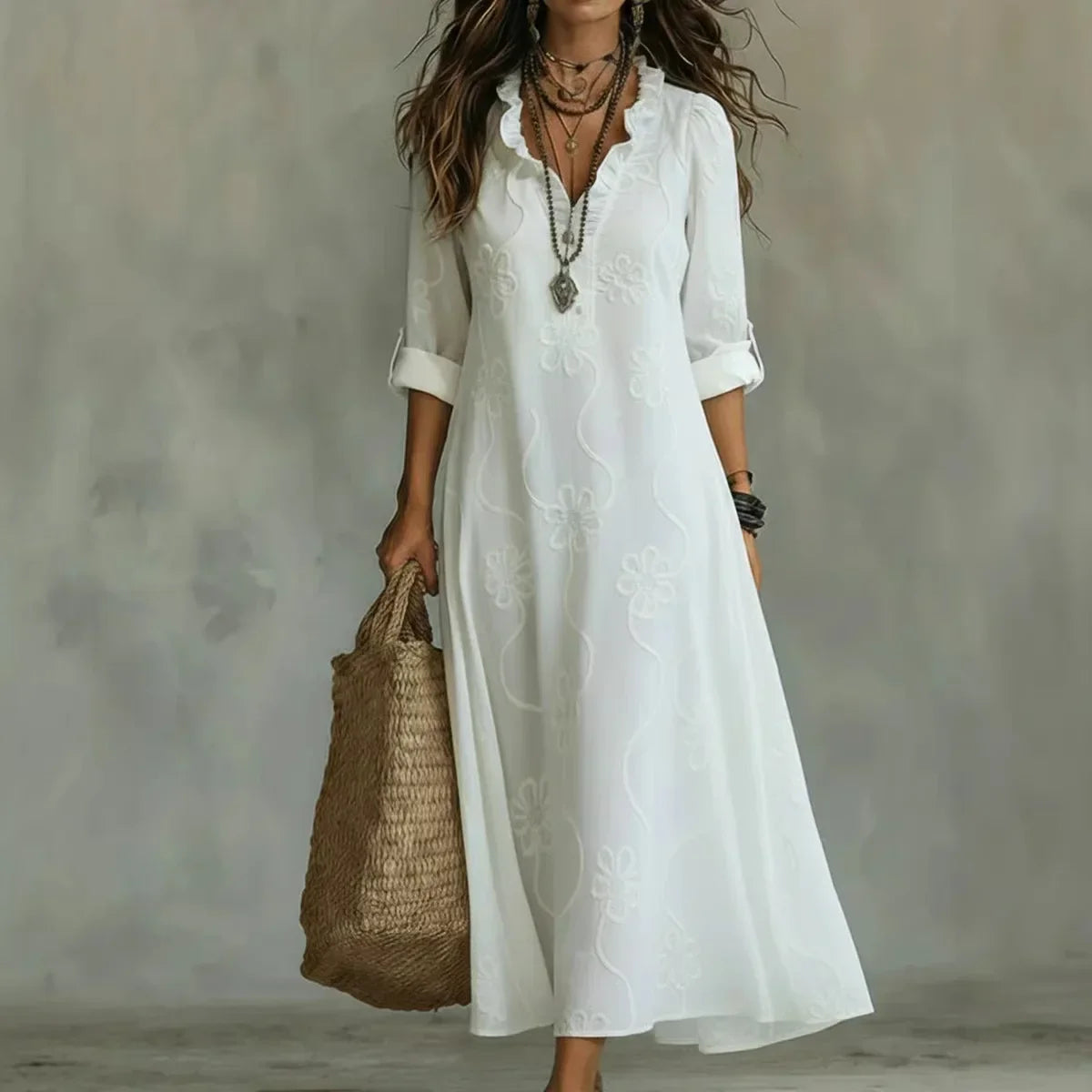 Corinne | Floral Summer Maxi Dress