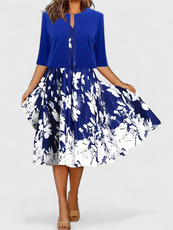 Chantal - Elegant Midi Dress