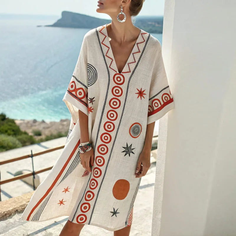 Silk - Elegant Beach Dress