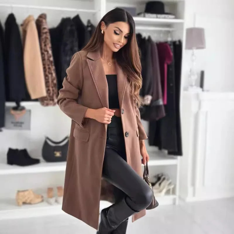 Tailored Long Coat Julia