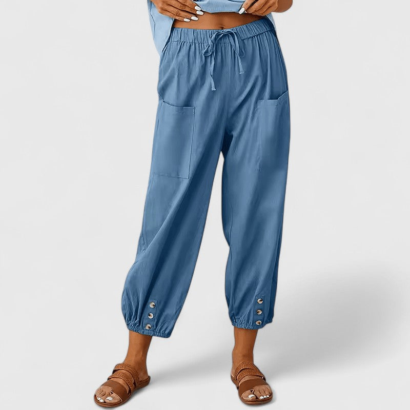Jolie - Sophisticated Wide-Leg Pants