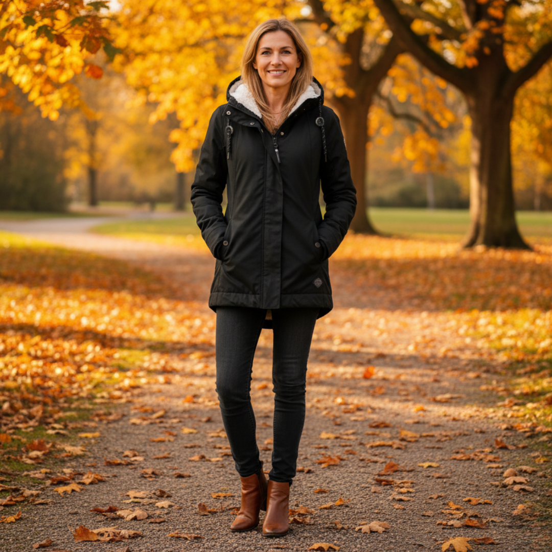 Seravia - Waterproof Winter Jacket with Hood