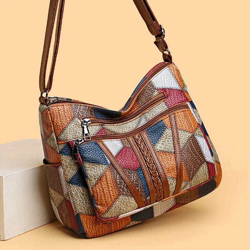 Solara - Mosaic Leather Bag