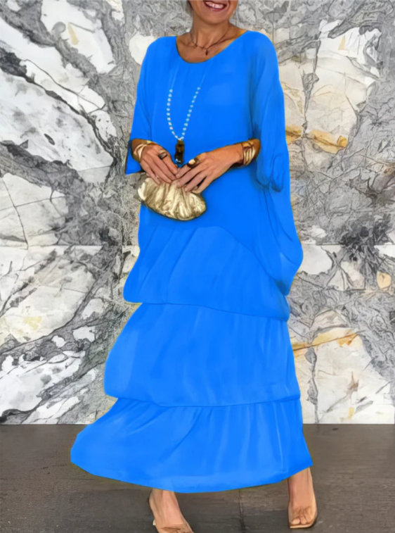 Lara - Elegant Flowing Maxi Dress