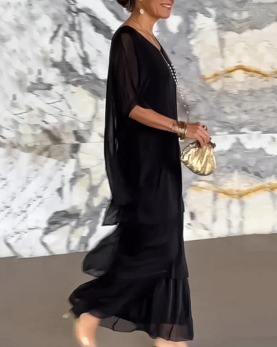 Lara - Elegant Flowing Maxi Dress