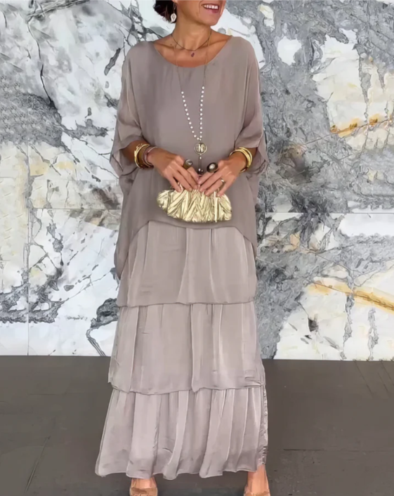 Lara - Elegant Flowing Maxi Dress