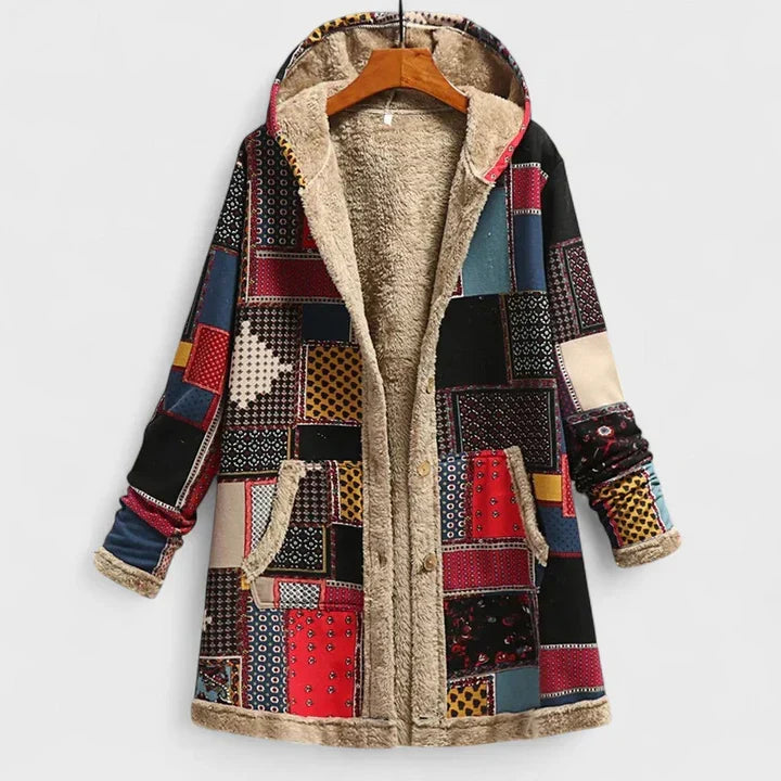 Briar | Vintage Floral Hooded Parka