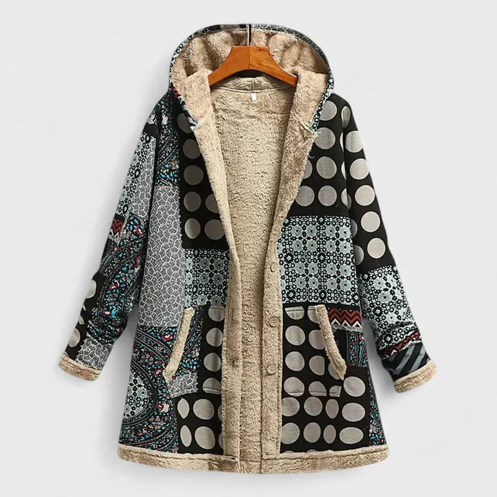 Briar | Vintage Floral Hooded Parka