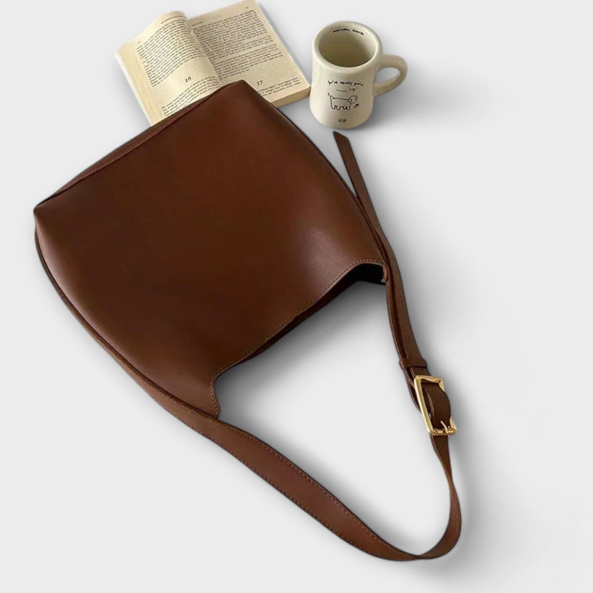 Eline – Elegant Leather Shoulder Bag