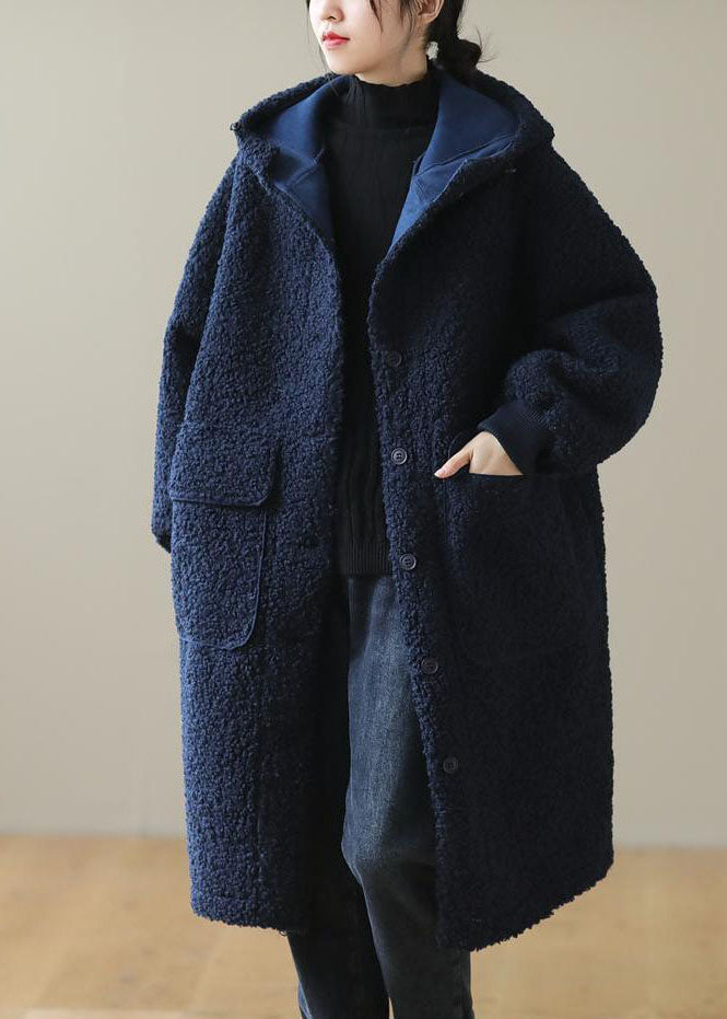 Fleece Hooded Coat Cline