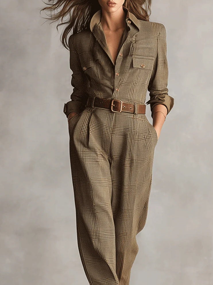 Celeste - Elegant Tailored Jumpsuit