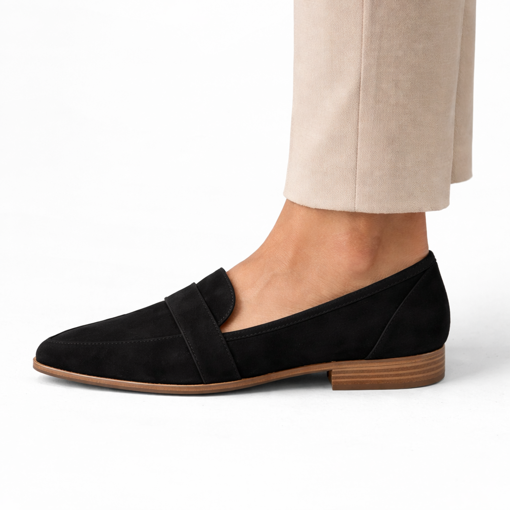 Elegant Women's Orthopedic Soft Suede Loafers – Ideal Fit