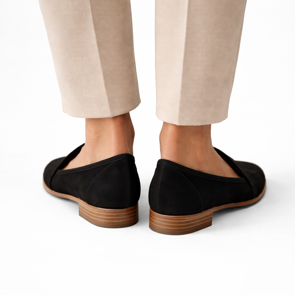 Elegant Women's Orthopedic Soft Suede Loafers – Ideal Fit
